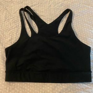 Black Sports Bra